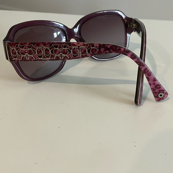 Coach Purple Pamela Sunglasses - Picture 7 of 8